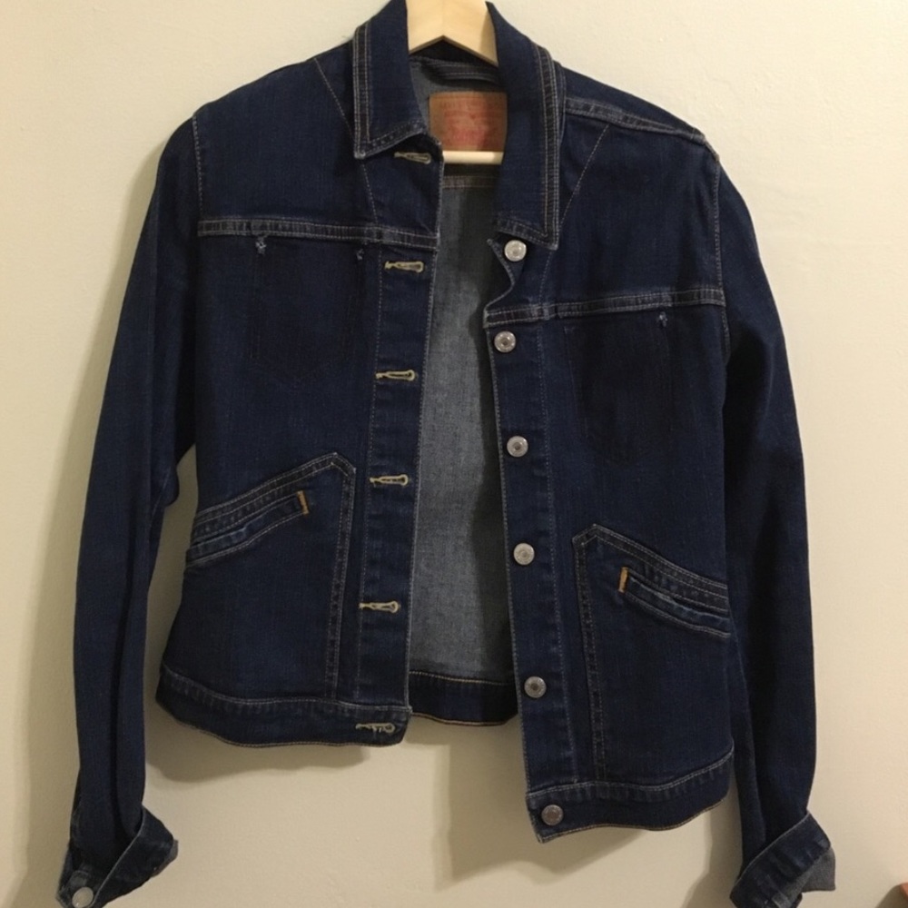 levi jean jacket small